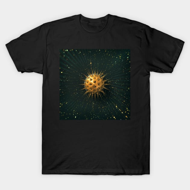 Abstract Dark Sphere T-Shirt by cinema4design